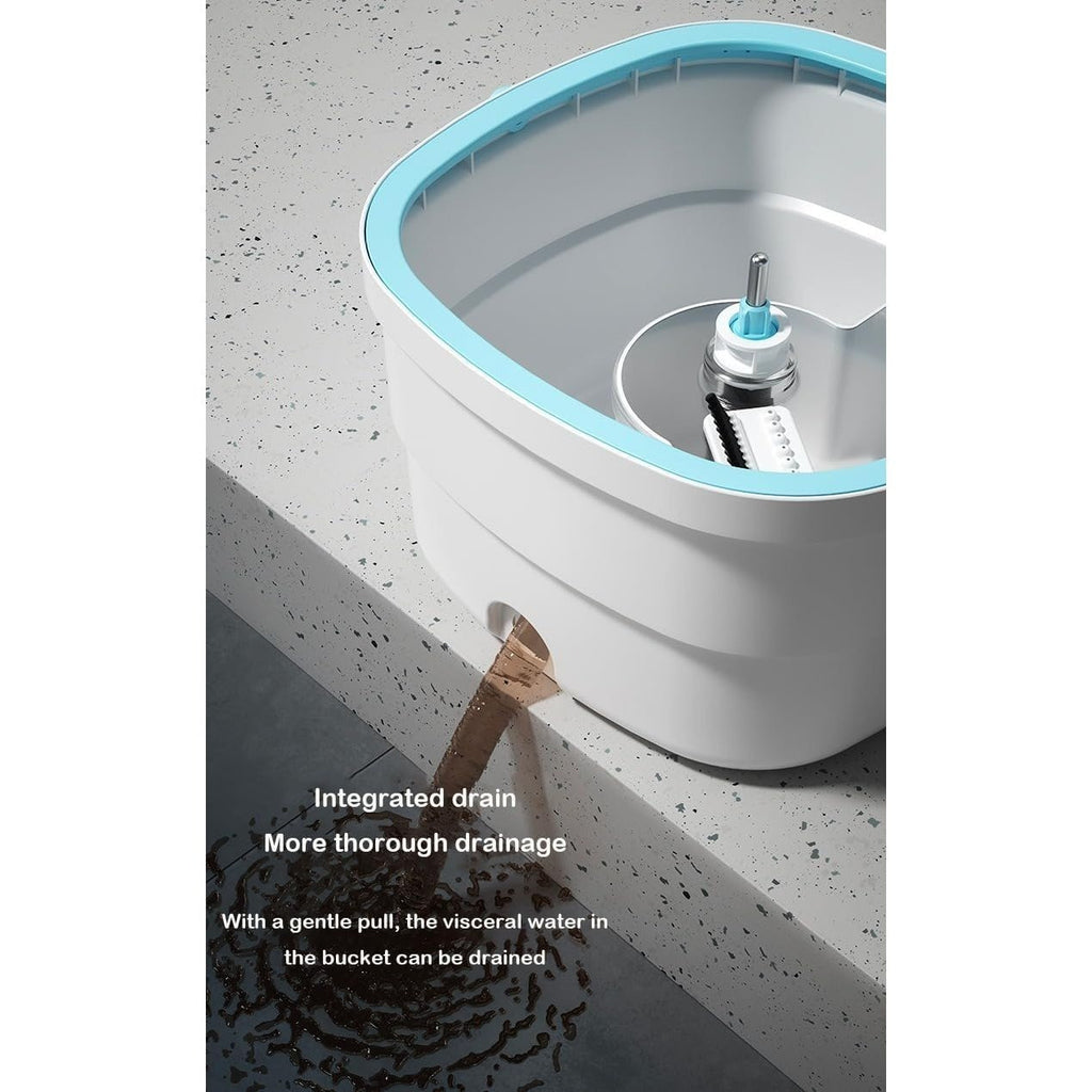 Spin Mop Bucket System, 360 Rotating Floor Cleaning Tool