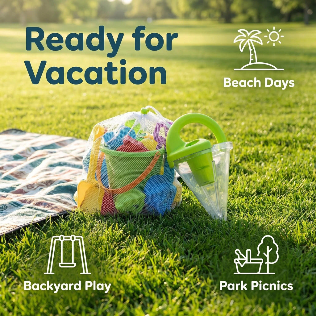 Portable Sand Water Mixing Funnel, Outdoor Beach Play Toy For Kids