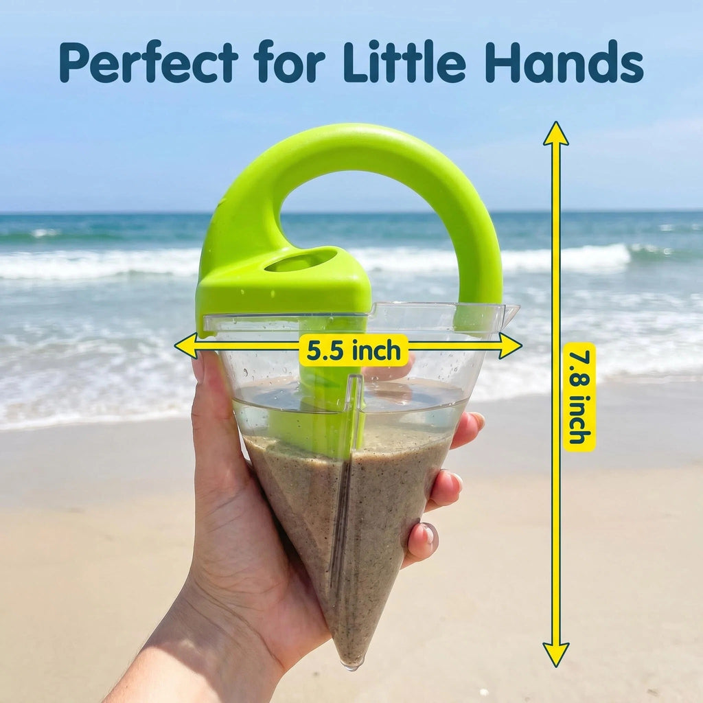 Portable Sand Water Mixing Funnel, Outdoor Beach Play Toy For Kids